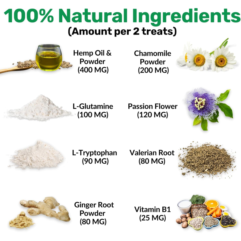 Calming Treats Manufacturer - OEM Natural Pet Health Care Soft Chews Chicken Flavor Hemp Calming for Cats