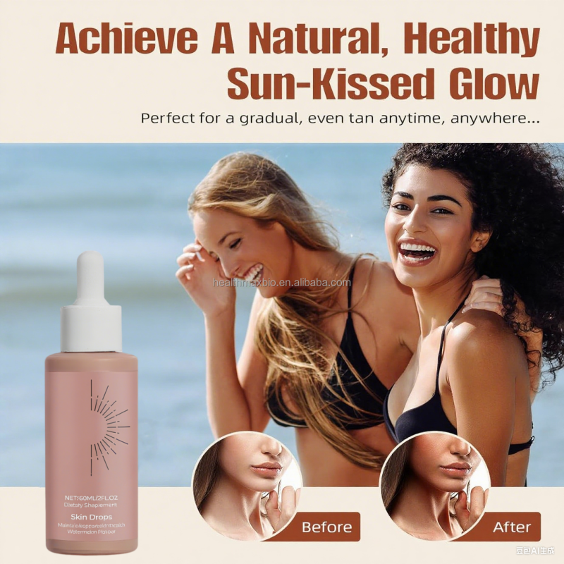 Sunless Tanning Drops Supplier - OEM Drinkable Oral Melanin Enhancement