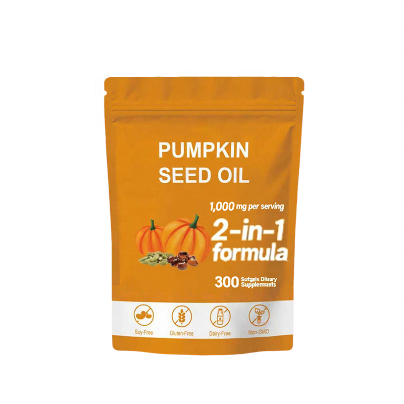 Pumpkin Seed Oil Softgels Factory - OEM Private Label Hair Health Herbal Supplement