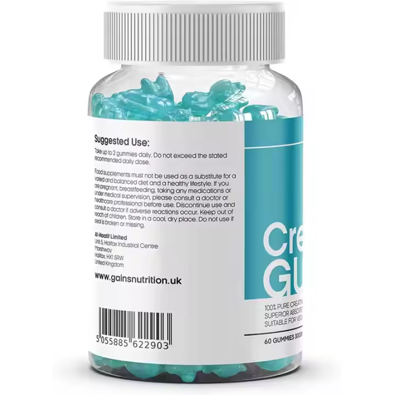 Creatine Monohydrate Gummies Manufacturer - Wholesale OEM 3000mg/5000mg Muscle Building