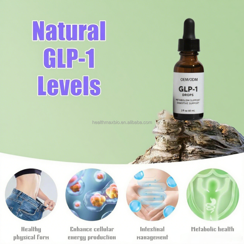 GLP-1 Satiety Drops Factory - OEM Private Label Metabolism Support Hunger Control