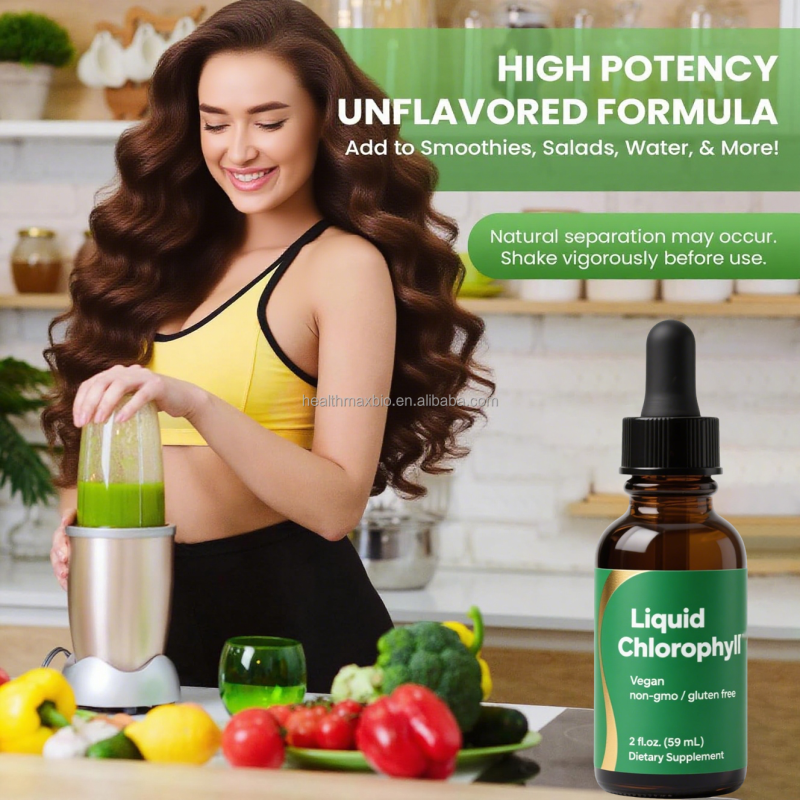 Chlorophyll Drops Factory - OEM/ODM Wholesale Plant Extract Energy Supplement