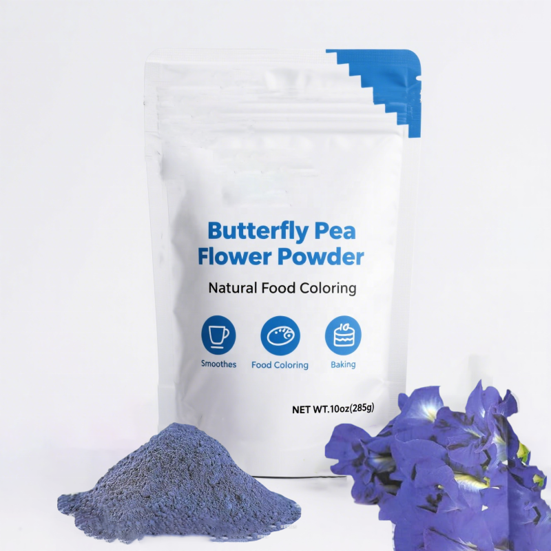 Blue Matcha Butterfly Pea Flower Powder Supplier - Customized 100% Pure Water Soluble