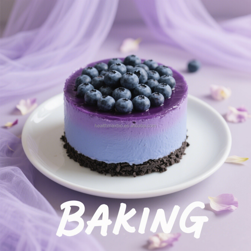 Blue Matcha Butterfly Pea Flower Powder Supplier - Customized 100% Pure Water Soluble