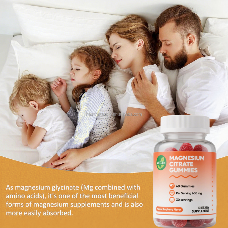 Magnesium Citrate Gummies Factory - OEM/ODM High Absorption Calming Sleep Aid