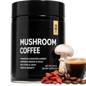 Mushroom Coffee Manufacturer - OEM Private Label 10 in 1 Blend Organic Instant Coffee