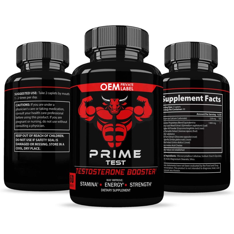 Testosterone Boosting Capsules Manufacturer - Customized Muscle Building for Men