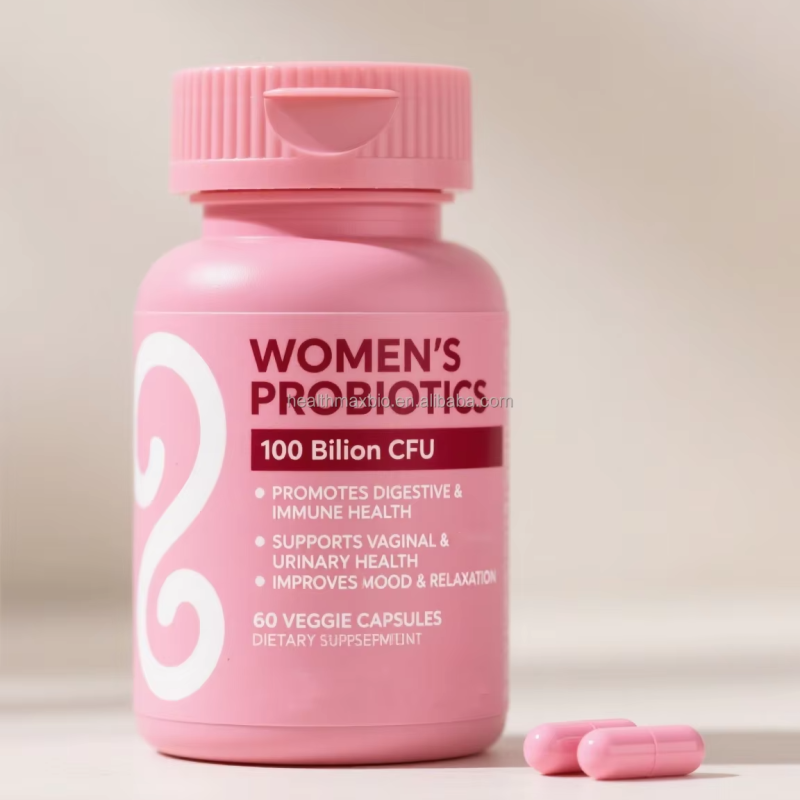 Organic Probiotics for Women Factory - 50 Billion CFU Gut Health Prebiotic Capsule