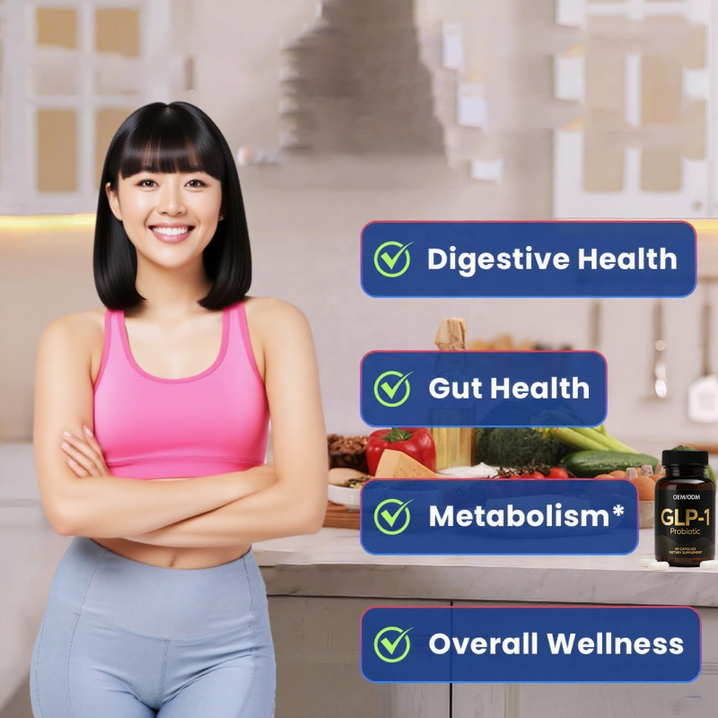 GLP-1 Capsules Manufacturer - OEM Private Label Appetite Suppressant for Gut Health