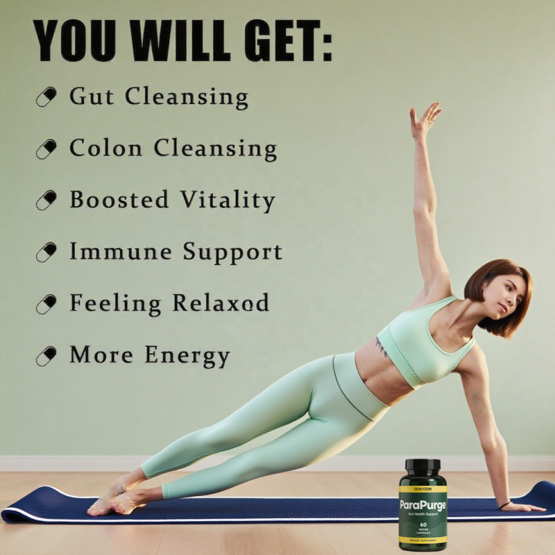 Gut Cleanse Supplement Manufacturer - OEM/ODM 60-Capsule Colon Health Support