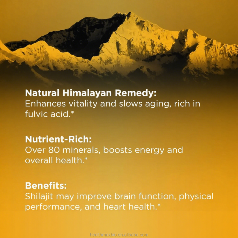 Himalayan Shilajit Gummies Factory - Private Label Sugar Free Ashwagandha Blend