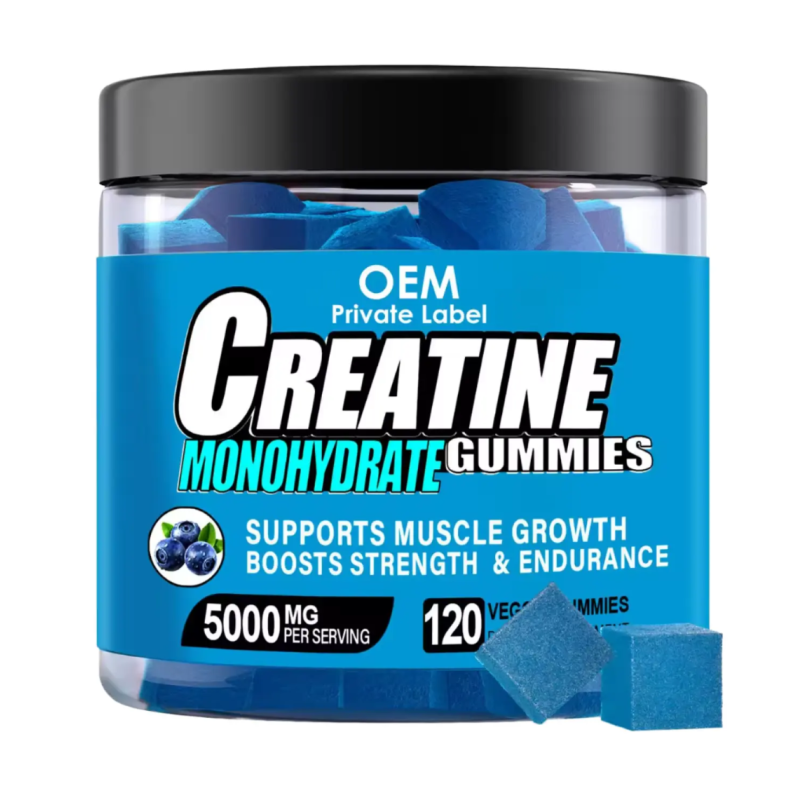 Creatine Monohydrate Gummies Factory - OEM Enhance Exercise Endurance 5g per Serving
