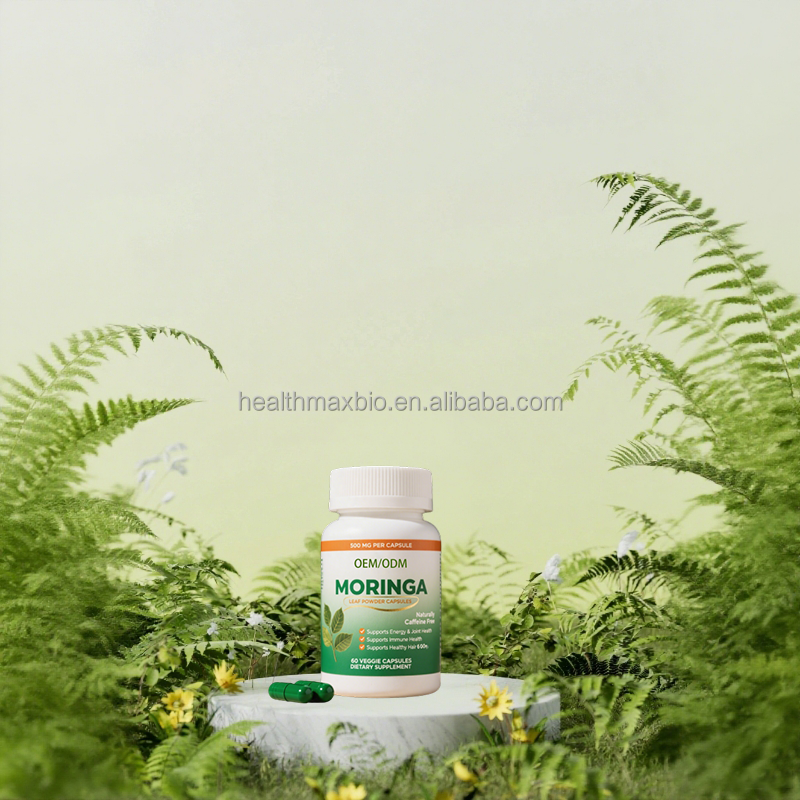 Pure Moringa Capsule Factory - Wholesale Hot Selling Vegan Organic Leaf Extract