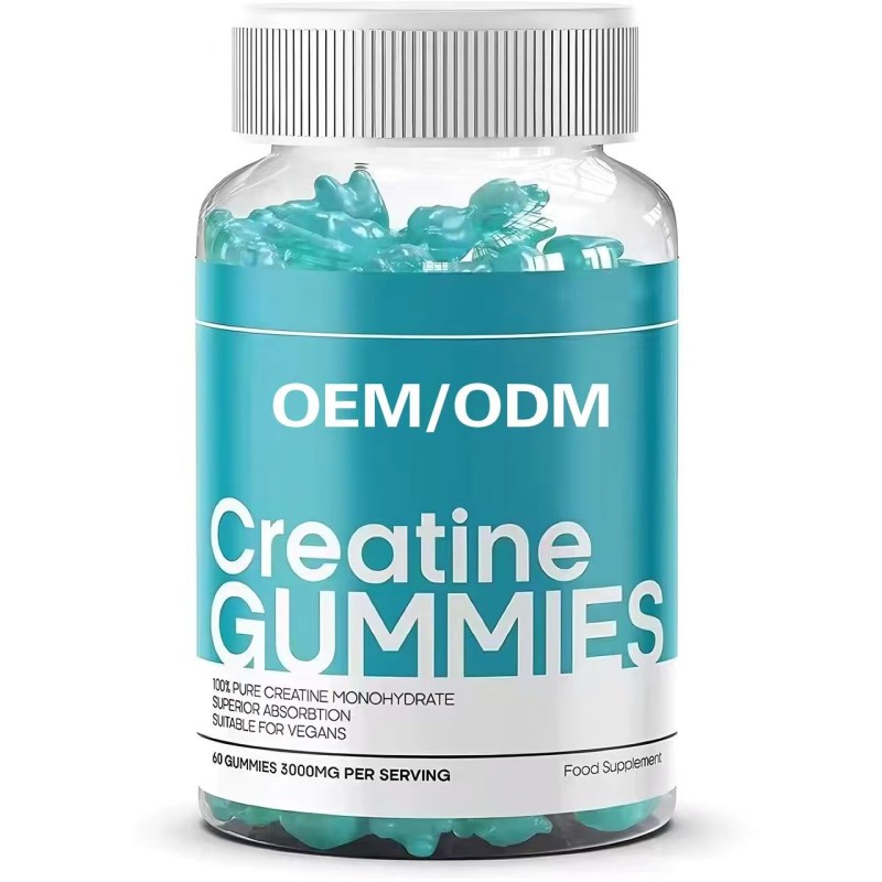 Creatine Monohydrate Gummies Factory - OEM Private Label Sports Nutrition Boost