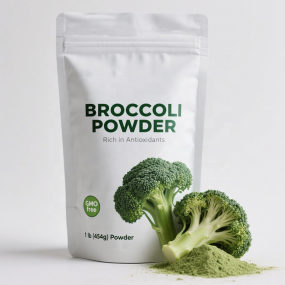 Natural Organic Broccoli Powder Factory - OEM Private Label Fiber Immune Vitamin C