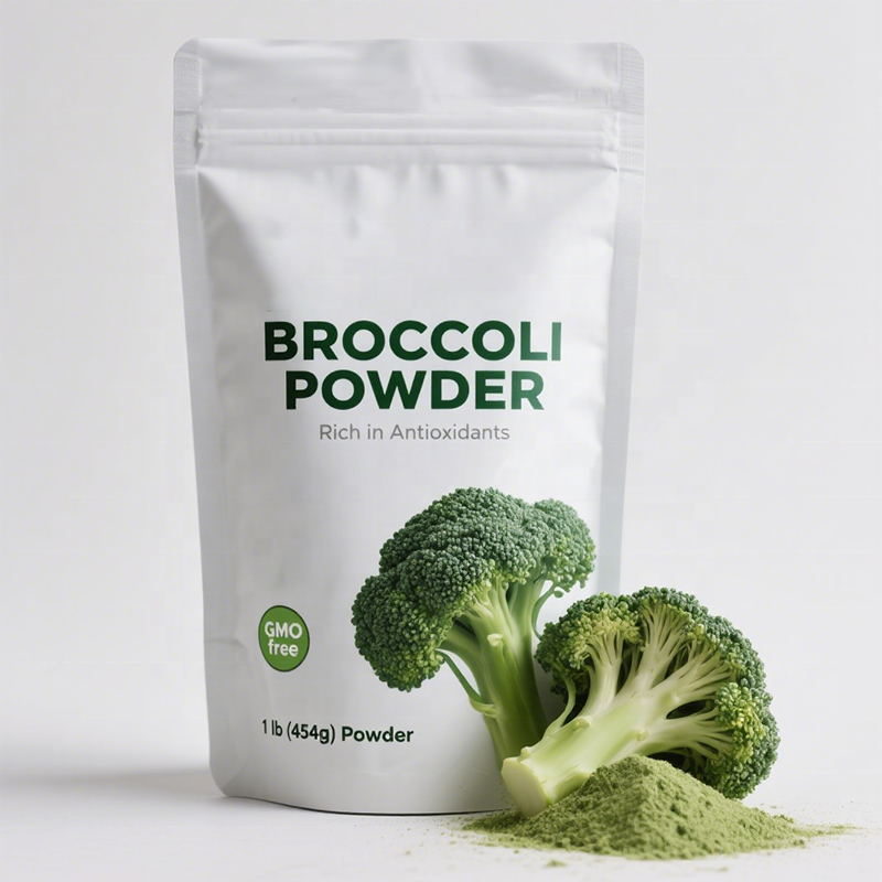 Natural Organic Broccoli Powder Factory - OEM Private Label Fiber Immune Vitamin C