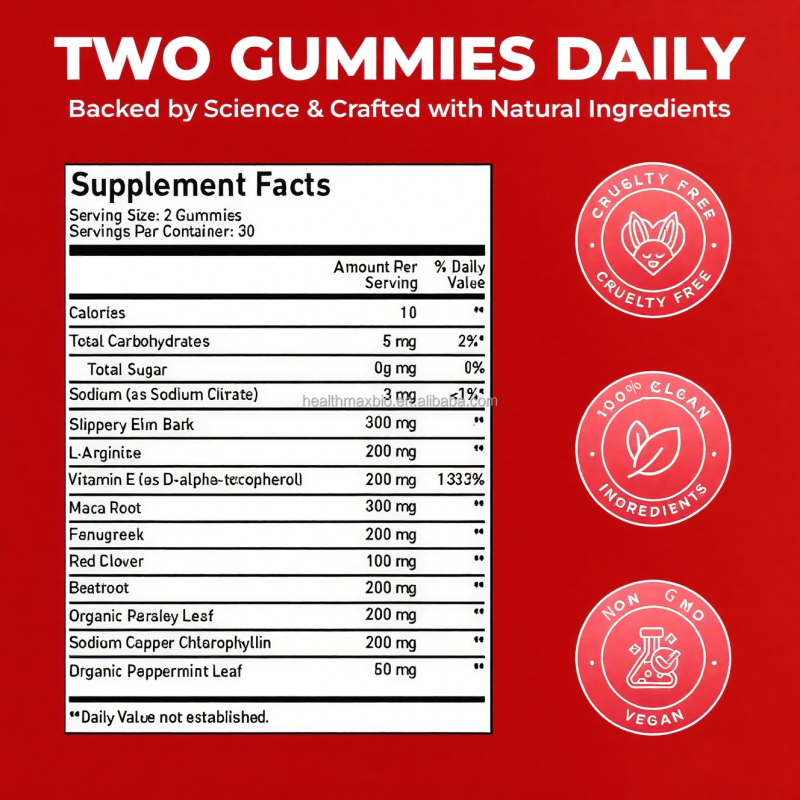 Pheromone Gummies Supplier - Best Selling Dietary Fiber Supplement for Adults