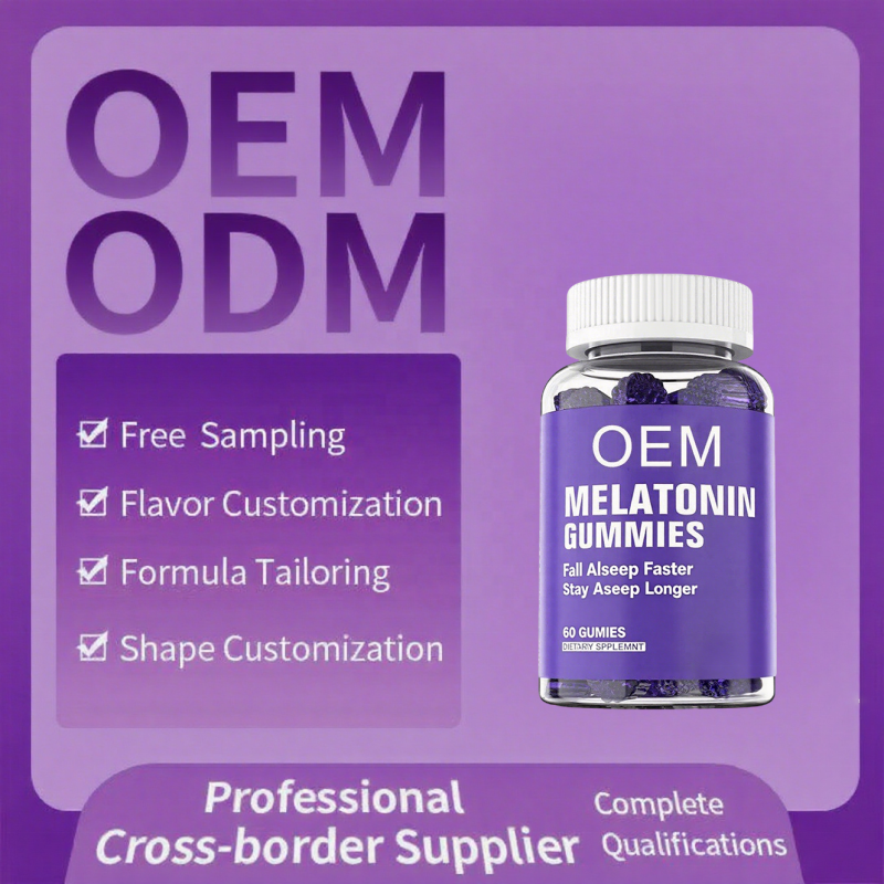 Melatonin Gummies Manufacturer - OEM/ODM Vegan Fast Sleep Healthcare Supplements
