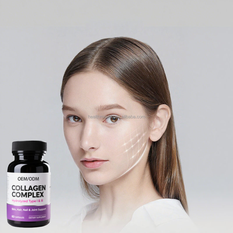 Collagen Complex Capsules Supplier - Custom Private Label Skin Hair Nails Joint