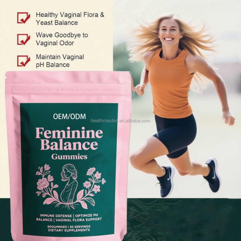 Vegan Feminine Balance Gummies Supplier - OEM Probiotics for Women's Health