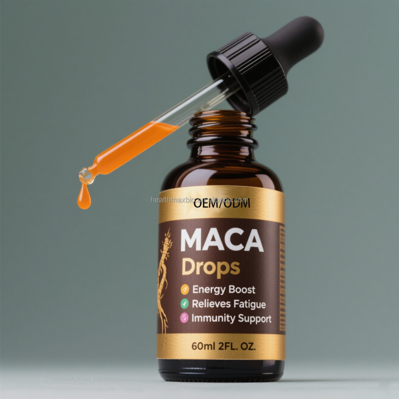 Organic Maca Root Liquid Drops Supplier - Customized Mood Overall Wellness Drops
