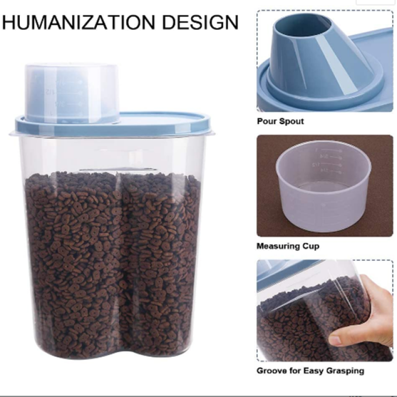 Pet Food Container Supplier - OEM Waterproof Storage Measuring Cup