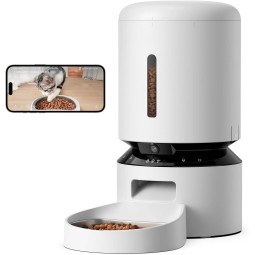 Smart Feeder Supplier - Automatic Pet Feeder with Camera 5GHz WiFi 1080P HD Night Vision Motion Detection APP