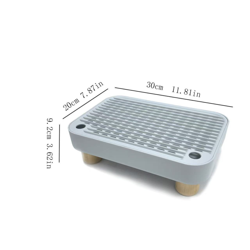 Cat Litter Box Supplier - Hot-Selling Extra-Large Plastic Cat Litter Box Anti-Sand Anti-Splash Features Universal