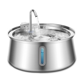 Water Dispenser Manufacturer - Automatic Pet Water Dispenser 4L Stainless Steel Cat Water Fountain Ultra Quiet Dog