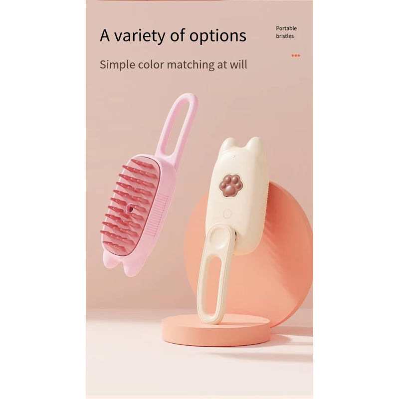 Pet Brush Supplier - Detachable Comb for Painless Deshedding Bathing Massage for Cats Dogs 2025 New Design