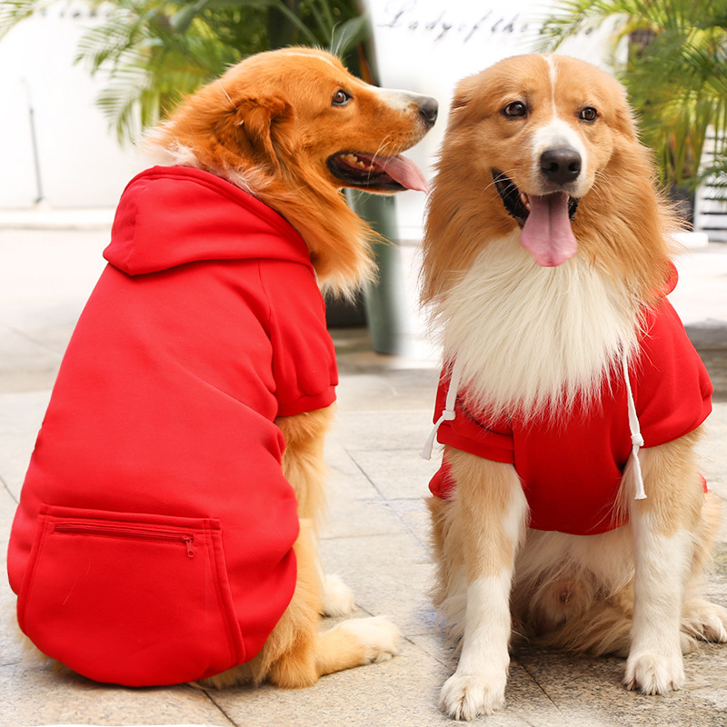 Pet Sweater Manufacturer - Autumn Winter Casual Fleece Sweatshirt for Small to Large Dogs Customizable