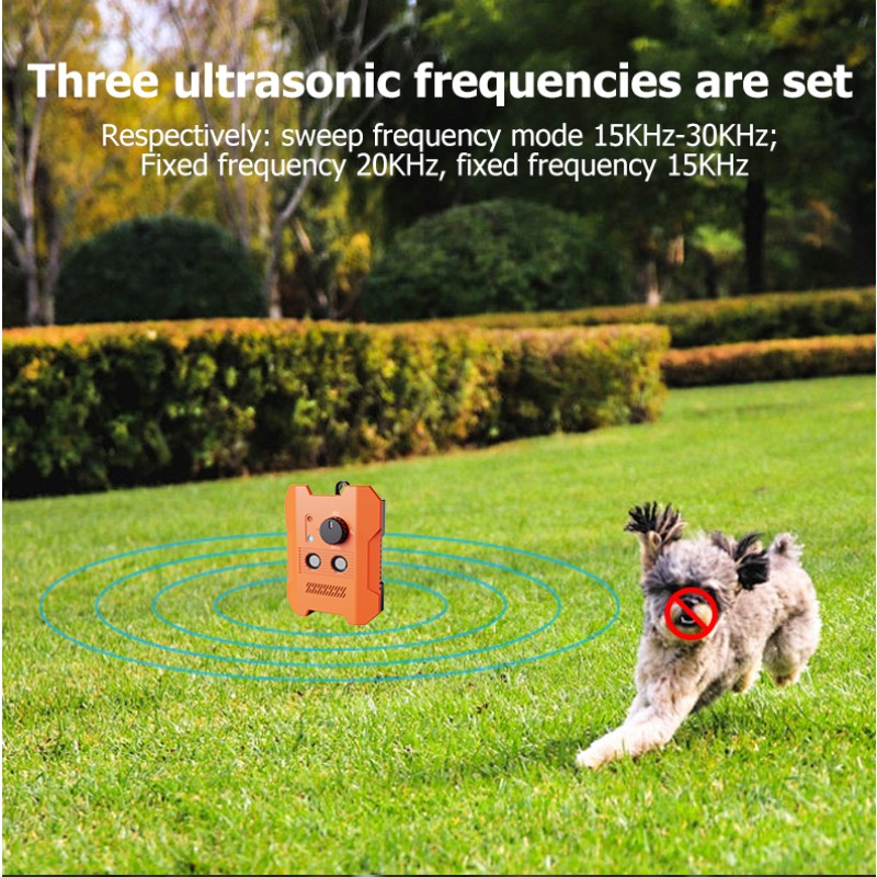 Anti-Bark Device Supplier - Rechargeable Ultrasonic Anti Barking Device with Auto Detection Waterproof Bark Control