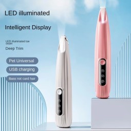 Pet Hair Trimmer Factory - Custom Electric LED Light Shaver