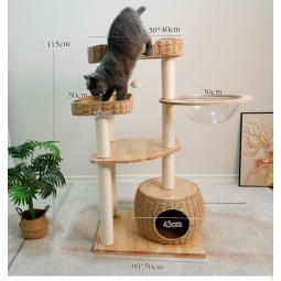 Cat Tree Factory - Custom Solid Wood Natural Sisal