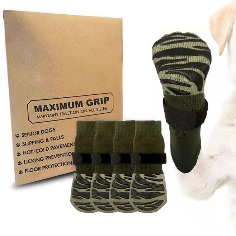 Medium Large Dog Socks Manufacturer - Anti-Scratch Indoor Pet Socks