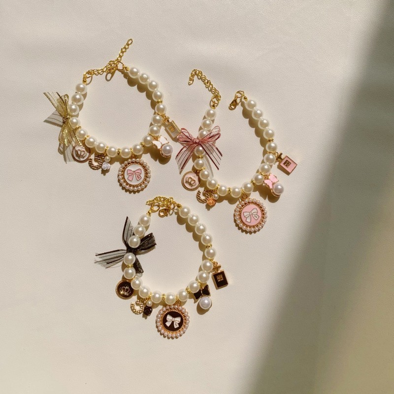 Knitted Pet Collar Manufacturer - Wool Ribbons LED Lights