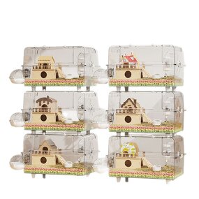 Hamster Cage Supplier - Acrylic Transparent Animal House
