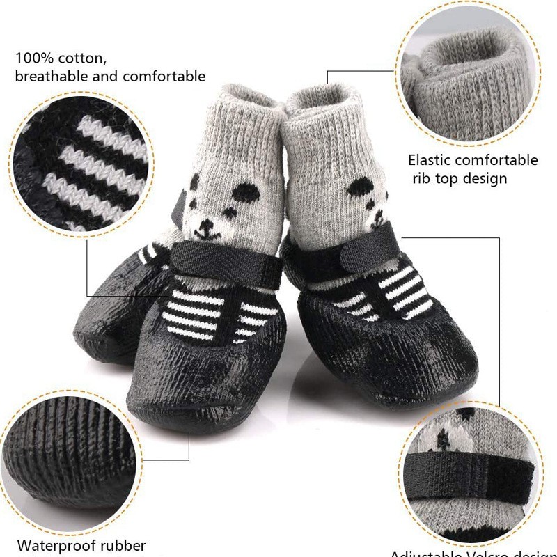 Waterproof Dog Shoes Factory - Anti-Slip Pet Socks Custom