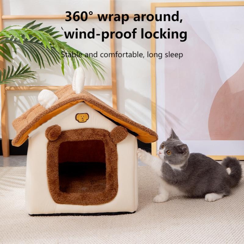 Closed Dog House Factory - Removable Washable Kennel Bed