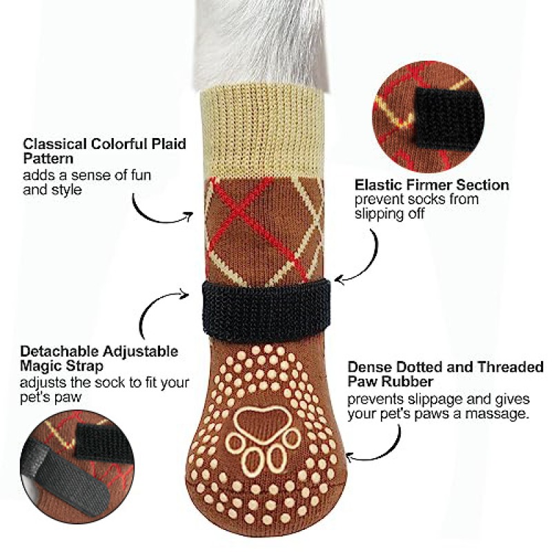 Pet Socks for Large Dogs Manufacturer - Breathable Non-Slip Outdoor