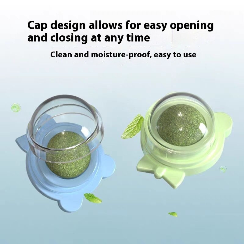 Interactive Cat Toy Manufacturer - Plastic Bear Ear Mint Ball