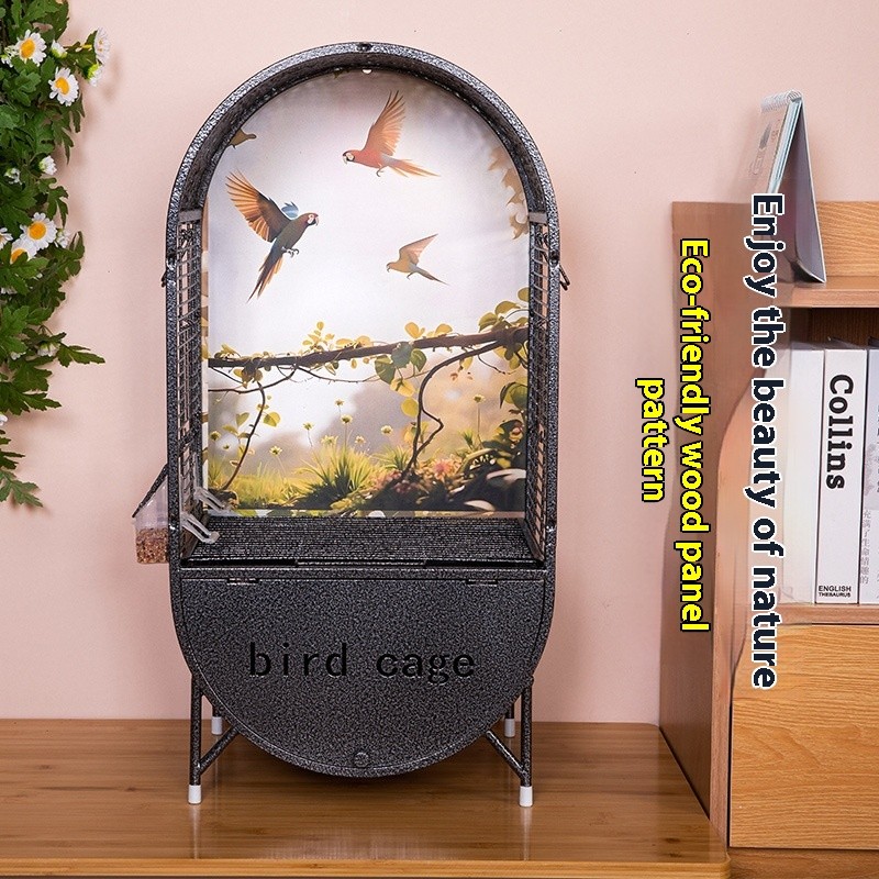 Bird Cage Supplier - Painted Tiger Skin Acrylic Ecological