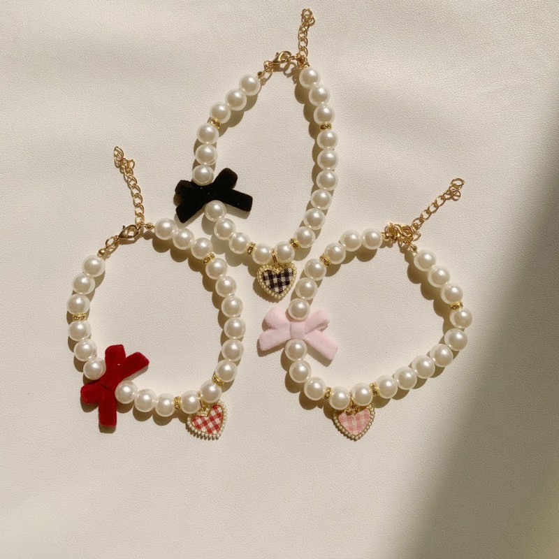 Pet Fragrance Necklace Supplier - Soft Polyester Bell Jewelry
