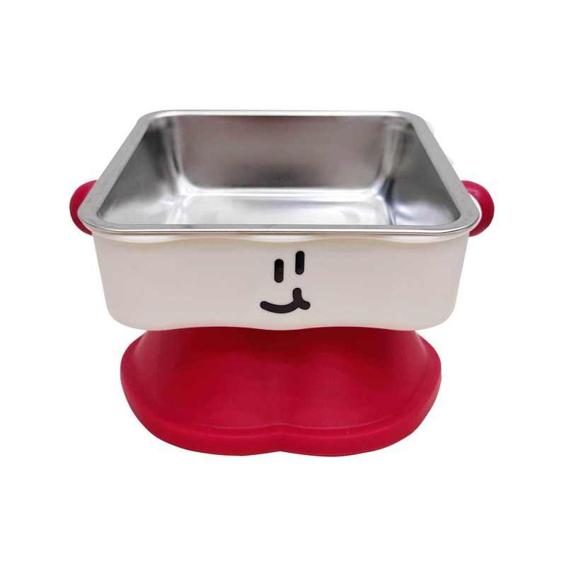 Pet Bowl Supplier - High-Foot Double-Layer Eco-Friendly