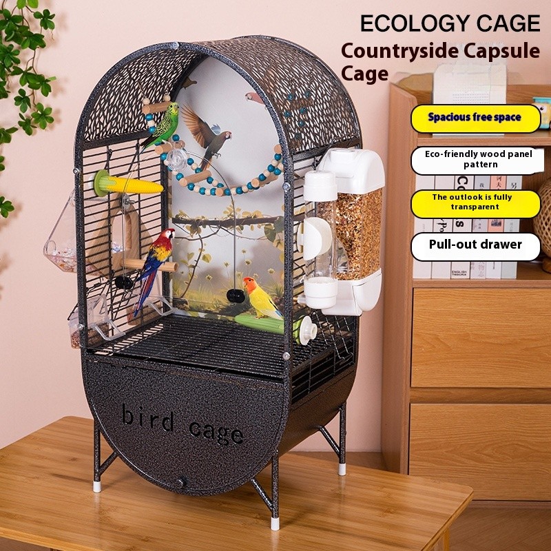 Bird Cage Supplier - Painted Tiger Skin Acrylic Ecological