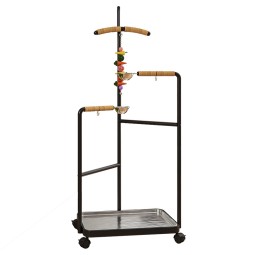Parrot Bird Stand Supplier - Stainless Steel Movable Floor Support