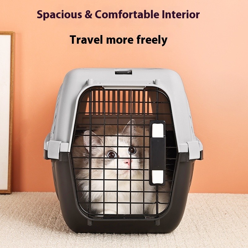 Pet Air Case Supplier - Portable Plastic Consignment Cage