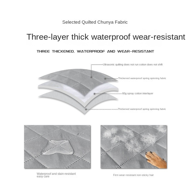 Summer Dog Kennel Factory - Ultrasonic Quilted Waterproof Bed