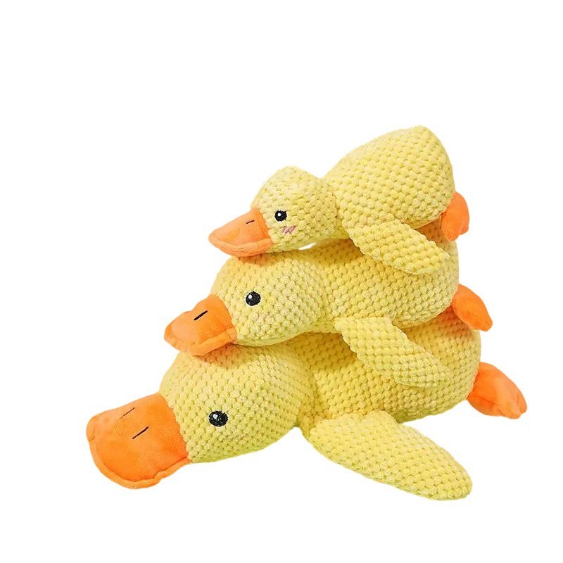 Pet Squeak Toy Supplier - Plush Sleeping Duck Stress Relief