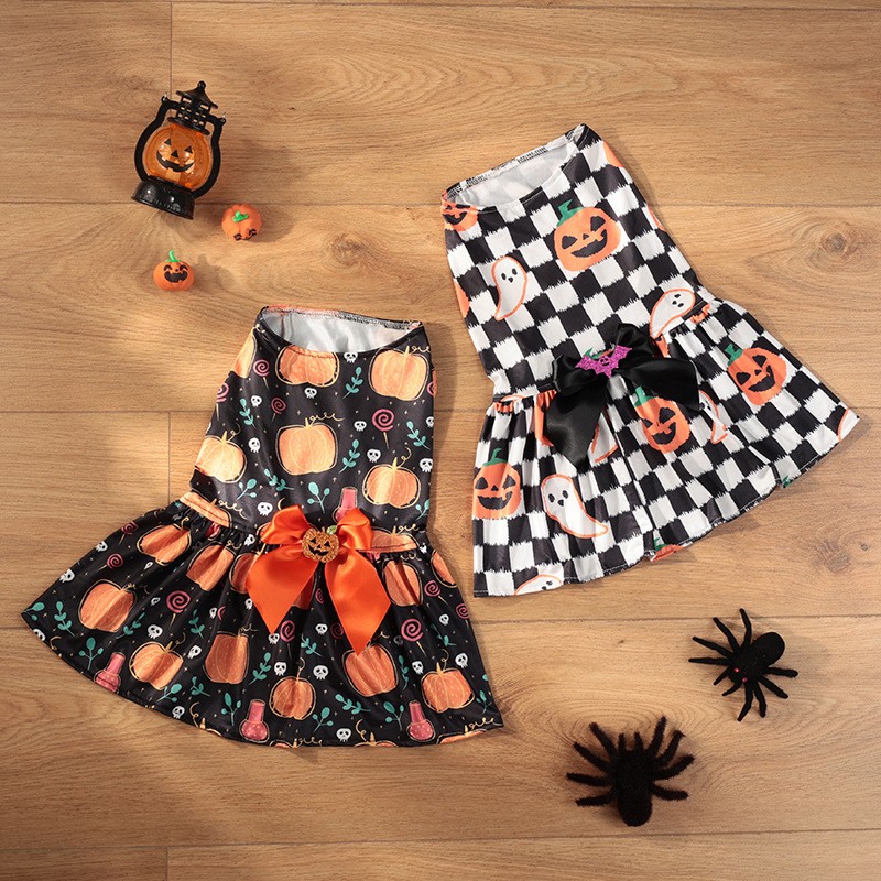 Halloween Pet Costume Factory - Funny Spider Pumpkin Fancy Dress